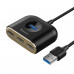 Baseus Square Round USB Adapter, HUB USB 3.0 to 1x USB 3.0 + 3x USB 2.0