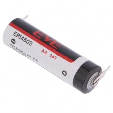 Батерия EVE ER14505-VY 2PF tags 14500 Li-SOCl2, 3.6V, AA