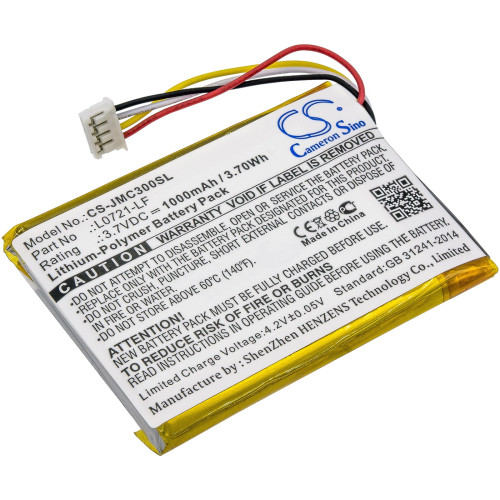 Батерия за JBL L0721-LF 1000mAh 3.7V Cameron Sino Батерия за JBL L0721-LF 1000mAh 3.7V Cameron Sino