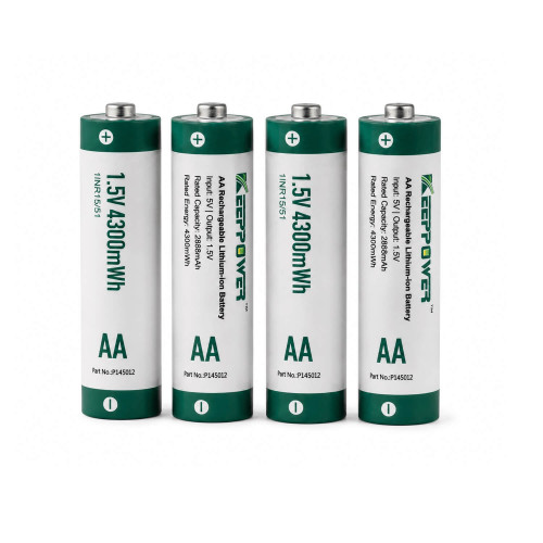 KeepPower P1450I2 AA 2866mAh Li-ion Защитена акумулаторна батерия KeepPower P1450I2 AA 2866mAh Li-ion Защитена акумулаторна батерия