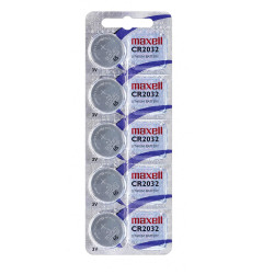 Maxell CR2032 5 бр. 220mAh Lithium батерии Maxell CR2032 5 бр. 220mAh Lithium батерии