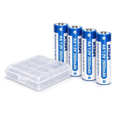 XTAR AA 2600mAh NiMH 4 бр. 2600mAh NiMH акумулаторни батерии XTAR AA 2600mAh NiMH 4 бр. 2600mAh NiMH акумулаторни батерии