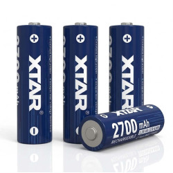 XTAR 1.5V AA CLR4300 4 бр. 2700mAh Li-ion Защитена акумулаторни батерии XTAR 1.5V AA CLR4300 4 бр. 2700mAh Li-ion Защитена акумулаторни батерии
