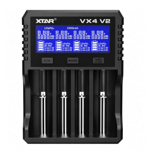 XTAR VX4 V2 Battery Charger