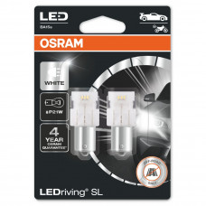 LED лампи Osram SL P21W BA15s COOL WHITE LEDriving 6000K, 12V, студена светлина