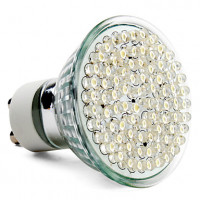 LED лампа с 80 LED цокъл GU10 200lm топла светлина