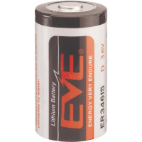 Батерия EVE ER34615 Li-SOCl2, 3.6V, D
