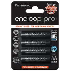 Panasonic Eneloop Pro 2500mAh, AA (4 броя)