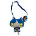 Детска чантичка за рамо Yo-Kai Watch, плюш, синя