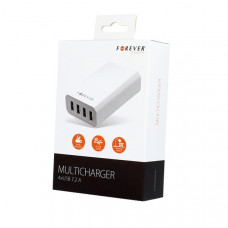 Forever MULTICHARGER 7.2А, 36W USB зарядно устройство с 4 изхода
