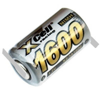 Индустриална акумулаторна батерия Xcell 2/3A 1600mAh, max. 20A, NiMH 