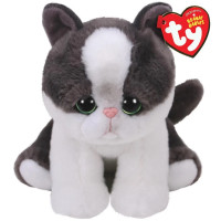 Плюшенo коте TY Plush Cat, Yang, 17 cm