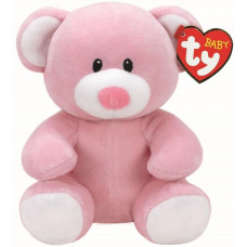 Плюшено мече TY Plush Bear, Pink Princess, 15 cm