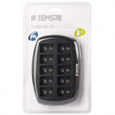 Зарядно устройство TENSAI за 1 до 10 броя 9V NiMH акумулаторни батерии