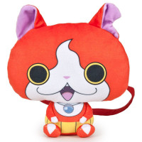 Детска чантичка за рамо Yo-Kai Watch, плюш, червена