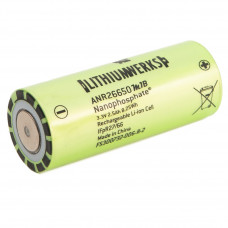 Акумулаторна батерия Lithiumwerks ANR26650M1b 2500mAh 3.3V LiFePO4 Nanophosphate™ technology