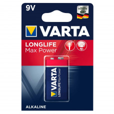 Алкална батерия Varta Max Tech MN1604, 6LR61, 9V