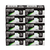 Maxell 377, SR626SW Европейска Версия - комплект 100 батерии