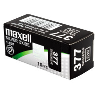 Maxell 377, SR626SW Европейска Версия - комплект 10 батерии