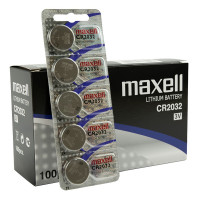 Maxell 2032, CR2032 3V Lithium - 100 броя