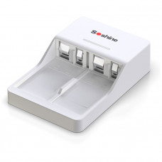 Soshine V1 за 1 или 2 броя 9V Li-Ion, NiMH, LiFePO4 акумулаторни батерии 