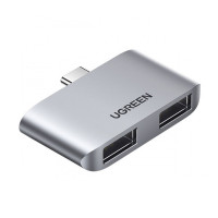 Адаптер HUB UGREEN CM421 USB-C към 2x USB 3.0