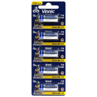 Vinnic 23A, L1028F Alkaline, 12.0V - комплект 5 батерии 