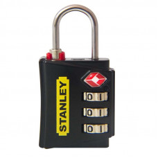 Цинков катинар Stanley® TravelMAX 30 mm Kwikset TSA Security Indicator черен